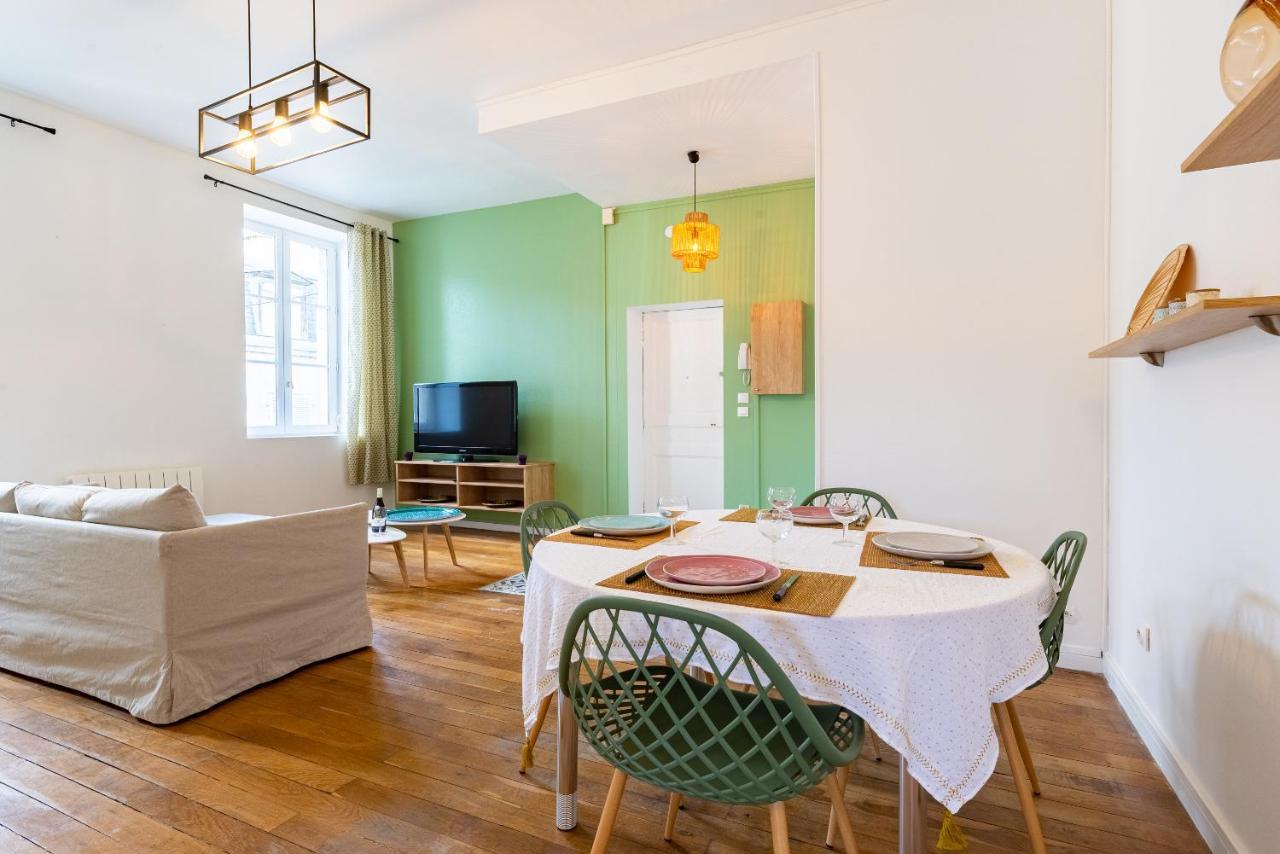 Cote Cour - Centre Ville- Calme - Charme - 4 Voyageurs 디종 외부 사진