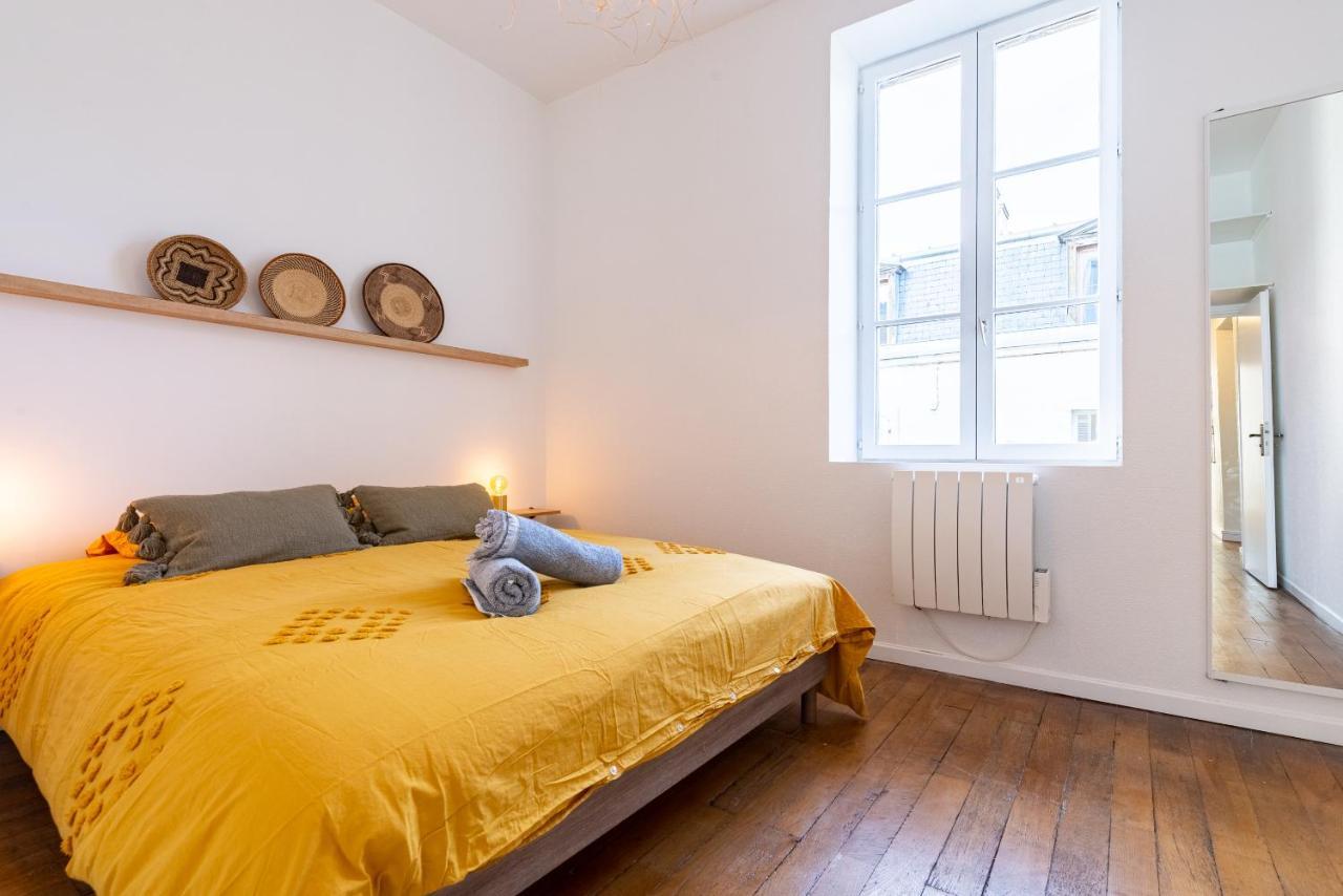 Cote Cour - Centre Ville- Calme - Charme - 4 Voyageurs 디종 외부 사진