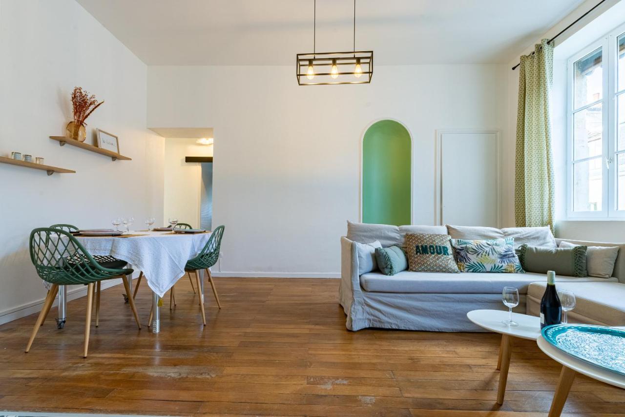 Cote Cour - Centre Ville- Calme - Charme - 4 Voyageurs 디종 외부 사진